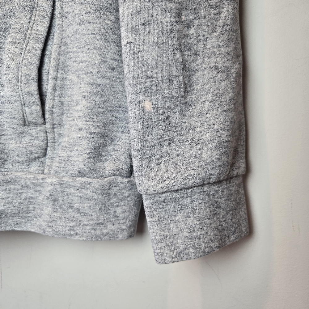 Figs Essential Gray Hoodie Jacket Women's Small Medical Scrubs Workwear - Picture 6 of 11